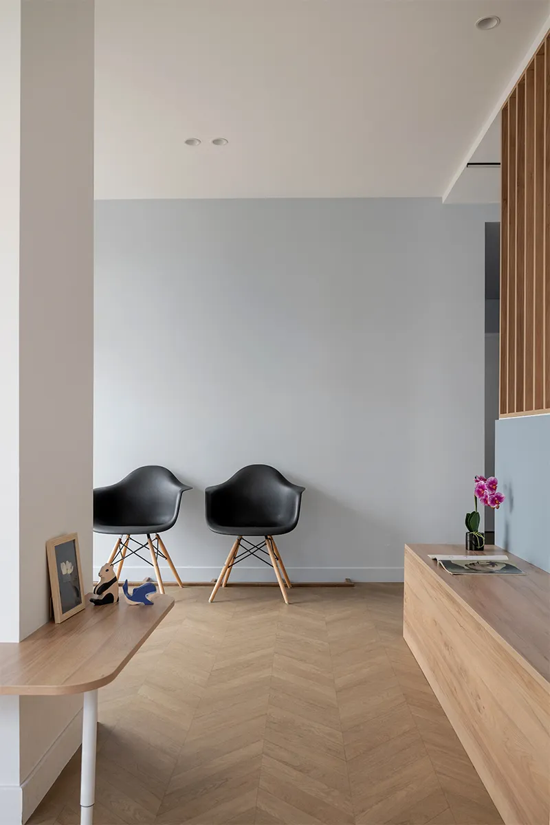 Rénovation cabinet d'ophtalmologie 250 m² à Annecy par DME Bâtiment
