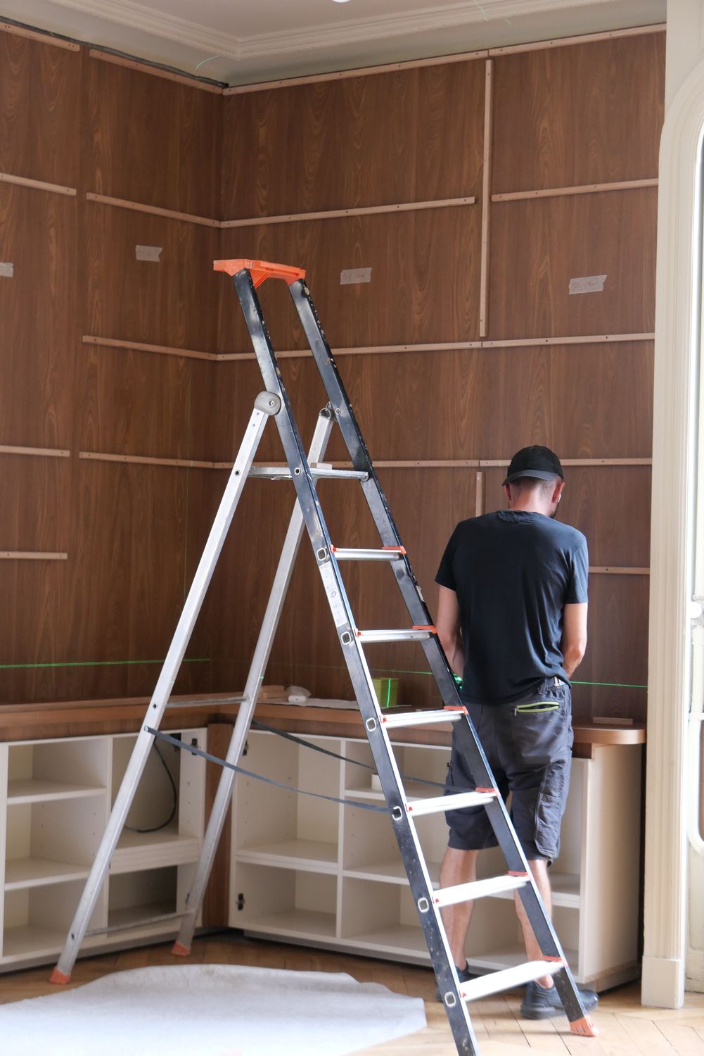Équipes DME Bâtiment au travail sur un chantier de rénovation à Lyon