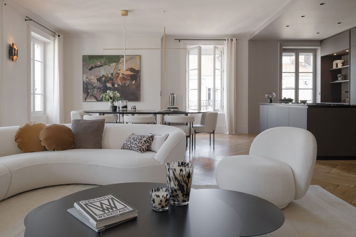 Rénovation Molière — Appartement, par DME Bâtiment