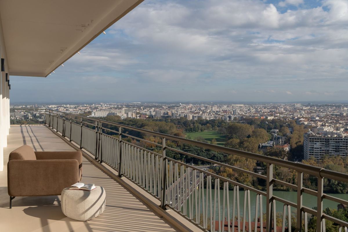 Appartement vue sur Lyon — détail