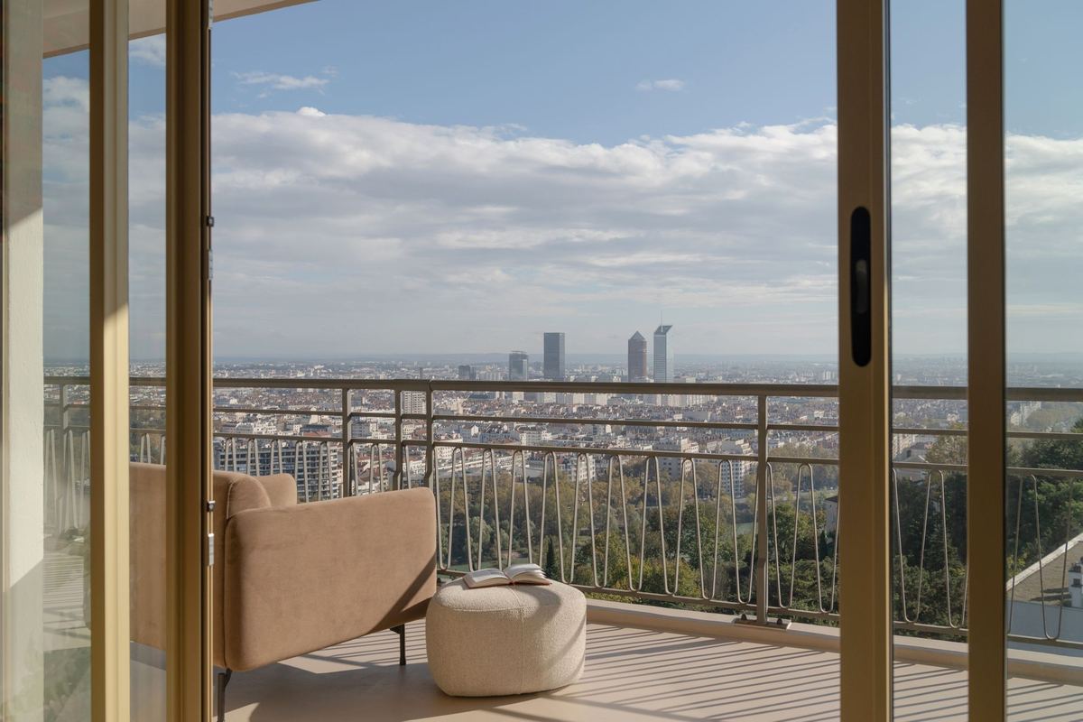Appartement vue sur Lyon — détail